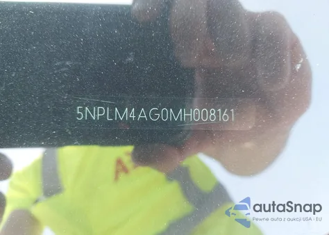 2021 Hyundai Elantra Sel from USA, damaged, VIN 5NPLM4AG0MH008161